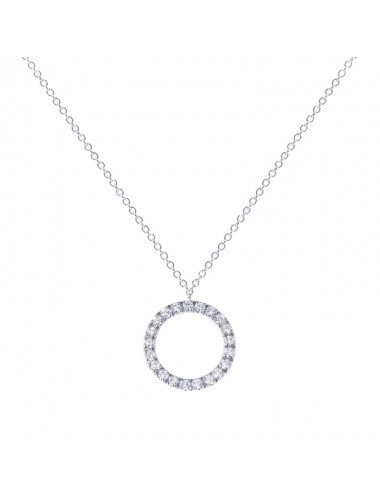 Sardà -Collar Oro Blanco con diamantes -FC3404B001